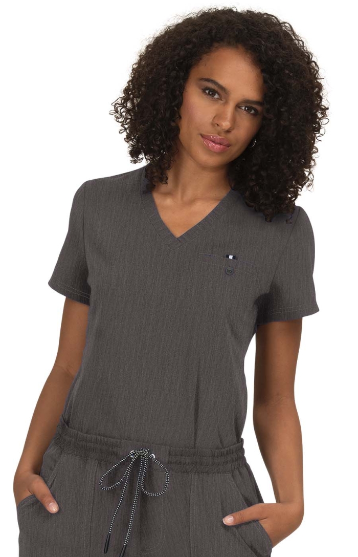 Медицинска работна туника дамска 1010 Heather Grey