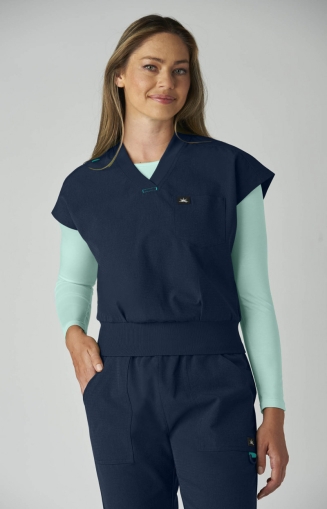 Медицинска работна туника дамска 1143 - 12  Navy