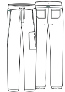Медицински работен панталон мъжки WW012 CIEL