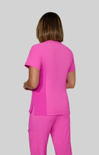 Медицинска работна туника дамска 316 - 199 Hibiscus Pink