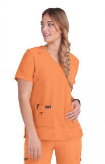 Медицинска работна туника дамска 373 Heather Apricot