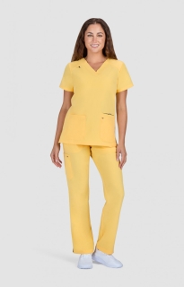 Медицинска работна туника дамска 1019 Butter Yellow