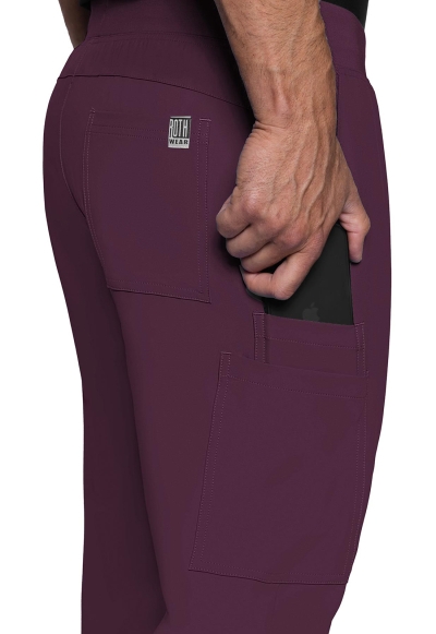 Медицински работен панталон мъжки MC2772 WINE