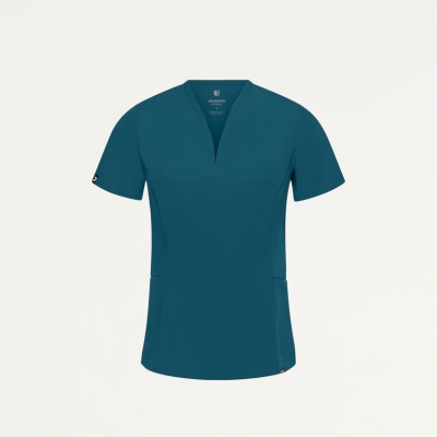 Медицинска туника дамска W10003 Calix  Caribbean Blue