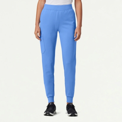 Медицински работен панталон дамски W40001 Rubi Slim Jogger Ceil Blue