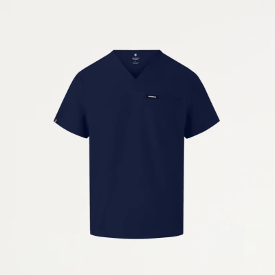 Медицинска работна туника мъжка M10002 Platt Midnight Navy