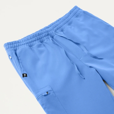 Медицински работен панталон мъжки M20002 OSMO  Ceil Blue