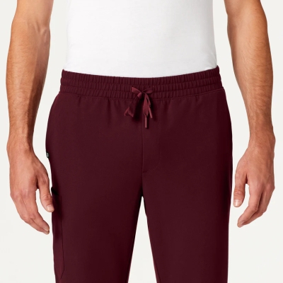 Медицински работен панталон мъжки M20001 Rhodes Burgundy