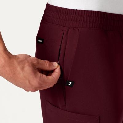 Медицински работен панталон мъжки M20001 Rhodes Burgundy