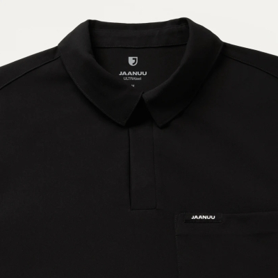 Медицинска работна туника мъжка M10005 Calderon Polo Black
