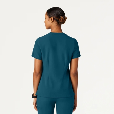 Медицинска туника дамска Helia Slim W10015  Caribbean Blue