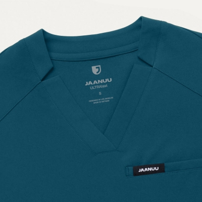 Медицинска туника дамска Helia Slim W10015  Caribbean Blue