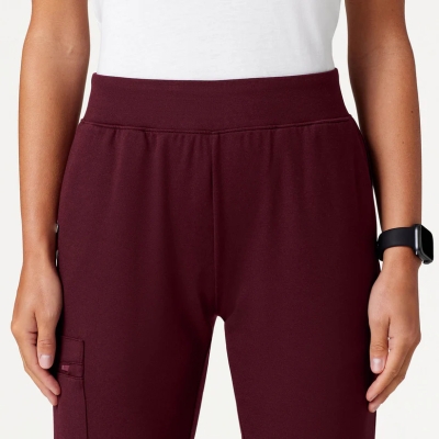 Медицински работен панталон дамски W40001 Rubi Slim Jogger  Burgundy