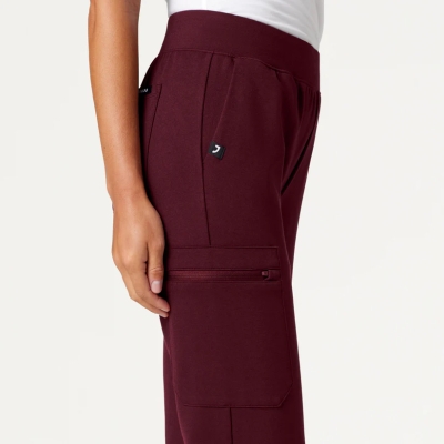 Медицински работен панталон дамски W40001 Rubi Slim Jogger  Burgundy