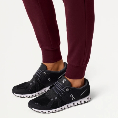 Медицински работен панталон дамски W40001 Rubi Slim Jogger  Burgundy