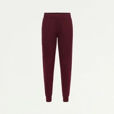 Медицински работен панталон дамски W40001 Rubi Slim Jogger  Burgundy