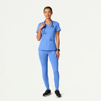 Медицински работен панталон дамски W40002 Kait Ceil Blue