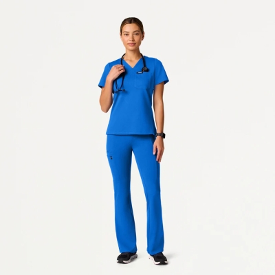 Медицински работен панталон дамски W40005 Perri UltraSOFT  Royal Blue