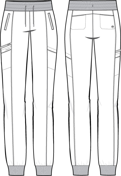 Медицински работен панталон дамски 9244 BLACK