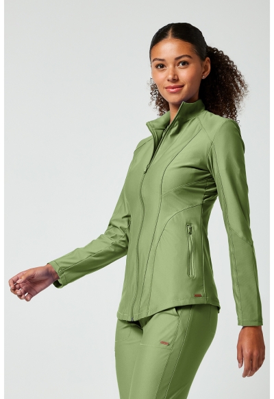 Дамски работен жакет с дълъг ръкав CK398 Bright Sage