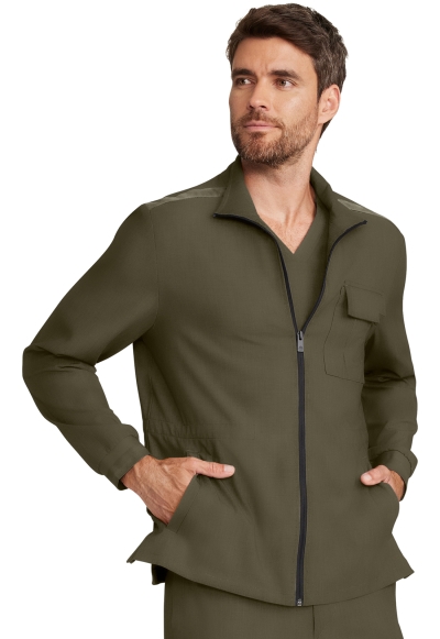 Мъжко яке с дълъг ръкав  HH361 OLVN