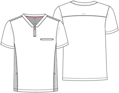 Медицинска работна туника мъжка IN702A PWT