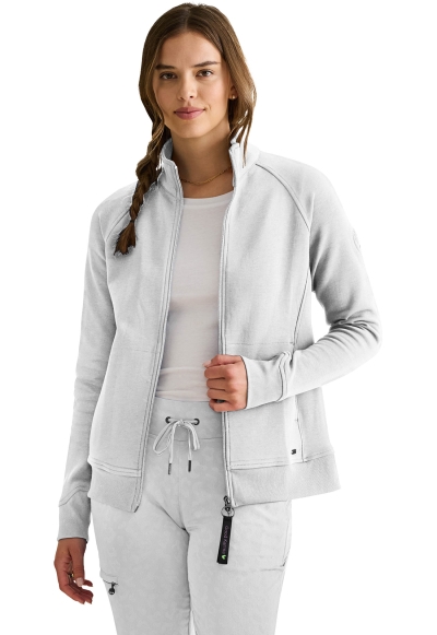 Дамски работен жакет с дълъг ръкав HH300F WHITE