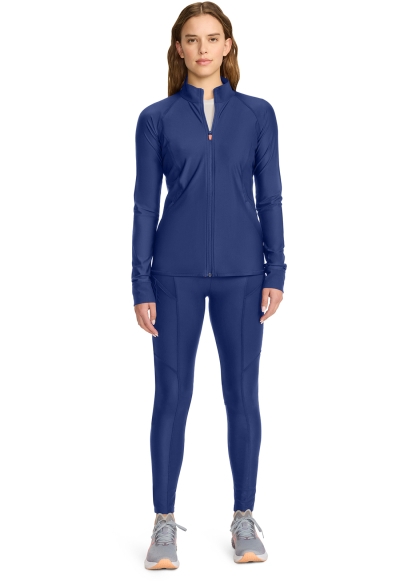 Работен жакет с дълъг ръкав IN337A NAV