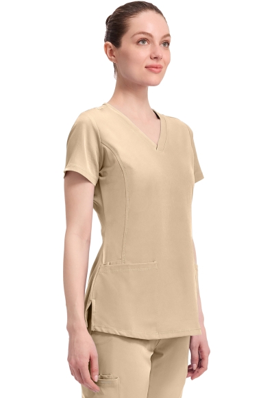 Медицинска работна туника дамска HHE2500 KHAKI