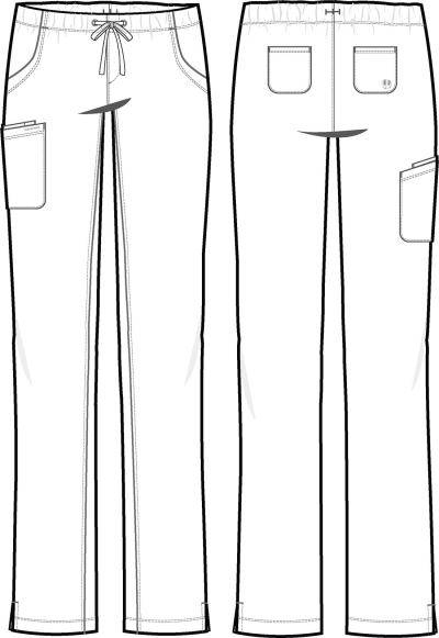 Медицински работен панталон дамски HHE9560 KHAKI