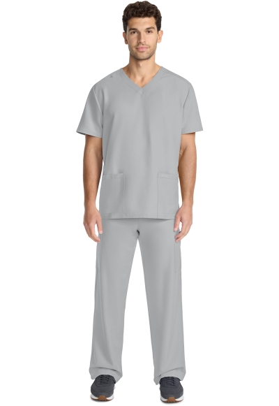 Медицинска работна туника мъжка CKE00014A GRY