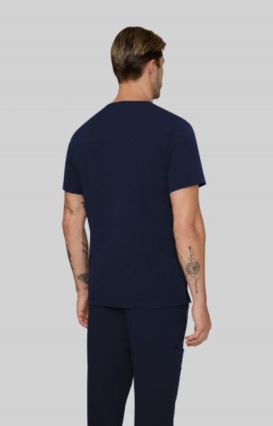 Медицинска работна туника мъжка 674 - 12 Navy