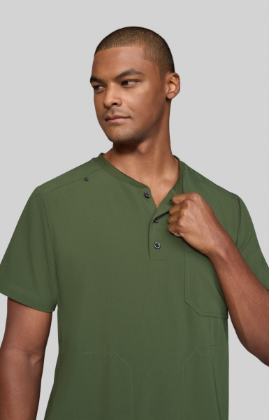 Медицинска работна туника мъжка 676 - 57 Olive Green