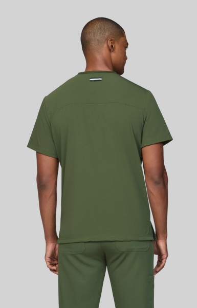 Медицинска работна туника мъжка 676 - 57 Olive Green