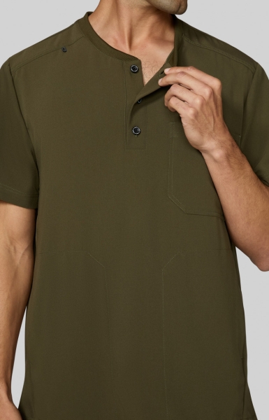 Медицинска работна туника мъжка 676 - 57 Olive Green