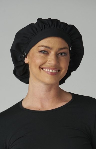 Хирургична шапка дамска A174 - 02 Black 