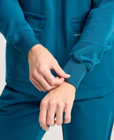 Работен жакет дамски Ceri Scrub Jacket W60001 Caribbean Blue