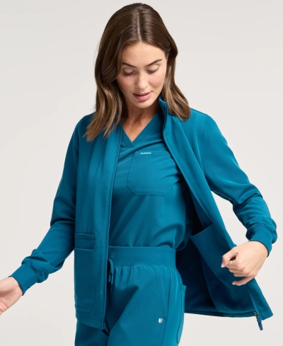 Работен жакет дамски Ceri Scrub Jacket W60001 Caribbean Blue