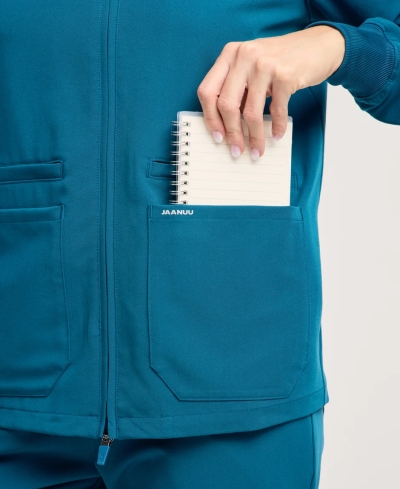 Работен жакет дамски Ceri Scrub Jacket W60001 Caribbean Blue