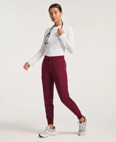 Медицински панталон дамски W20003 Silex Slim Burgundy