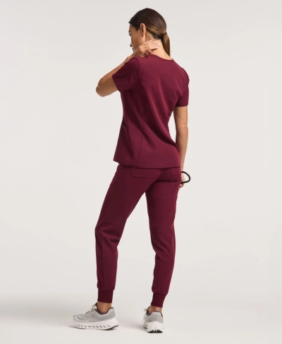 Медицински панталон дамски W20003 Silex Slim Burgundy