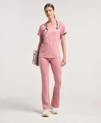 Медицински работен панталон дамски W40005 Perri Yoga Mauve