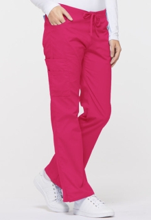 Медицински работен панталон дамски 86206 Hot Pink