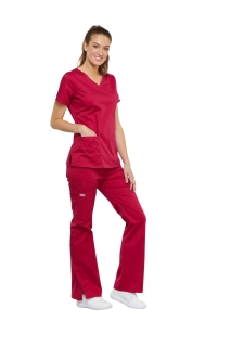 Медицински работен панталон дамски 24001 RED
